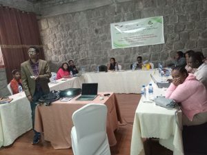 An internal capacity building training on proposal writing and project management for TIMRAN Professionals