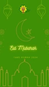 To All Muslims Happy 1445th Eid Al Fatir-TIMRAN
